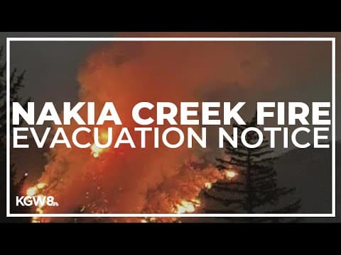 Nakia Creek Fire update