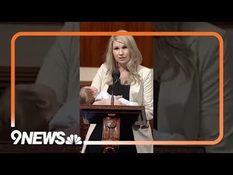 Congresswoman flies cross-country with newborn to challenge GOP budget bill