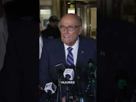 Rudy Giuliani hospitalized after recent car crash