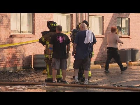 More than 60 firefighters needed to put out large apartment fire in Dickinson