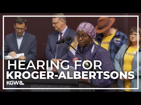 Federal government urges judge to temporarily block Kroger, Albertson merger