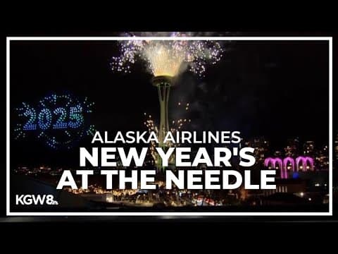 Alaska Airlines New Year's at the Needle
