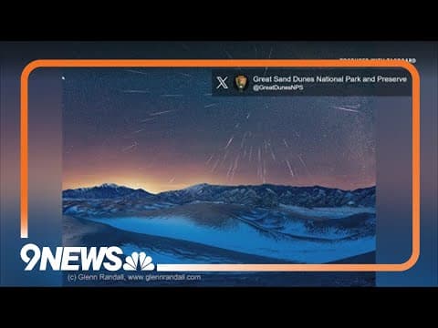 Geminid meteor shower peaks tonight
