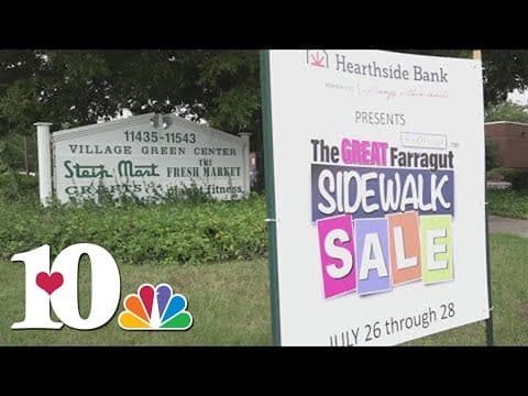 'Great Farragut Sidewalk Sale' kicked off Friday lasting through the weekend