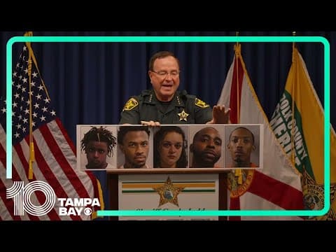 Polk County sheriff announces arrests made in shooting death of 15-year-old boy in Winter Haven
