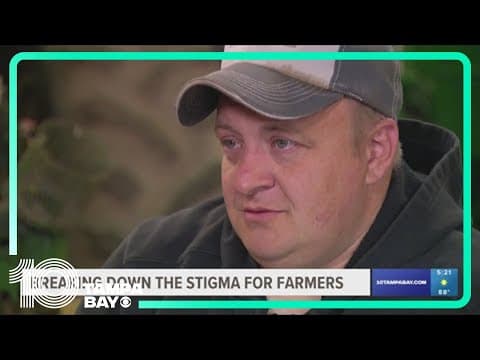 Breaking down the stigma for farmers' mental health