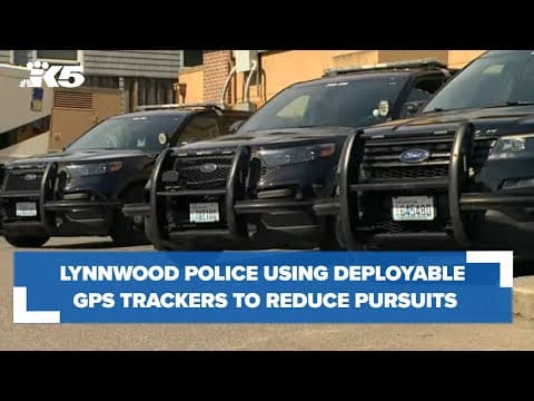 Lynnwood police using GPS tracking technology to reduce pursuits