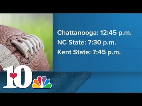Tennessee football announces start times for first 3 games of the season