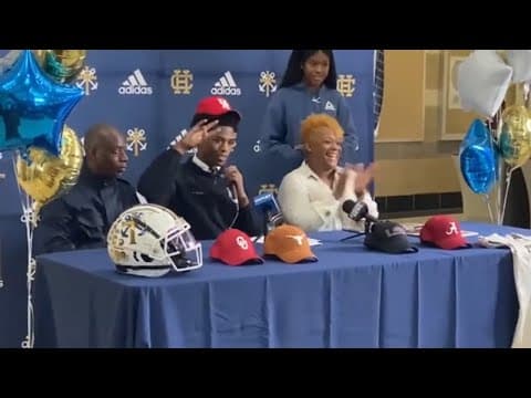 Holy Cross WR Koby Young commits to University of Houston
