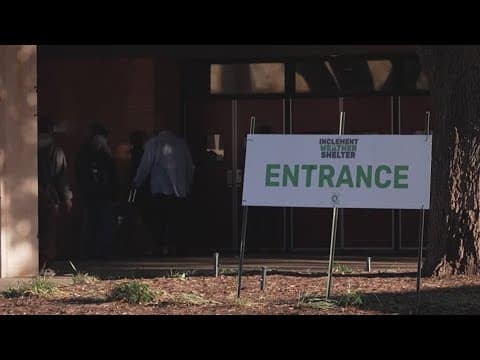 Dallas opening shelter ahead of freezing temperatures