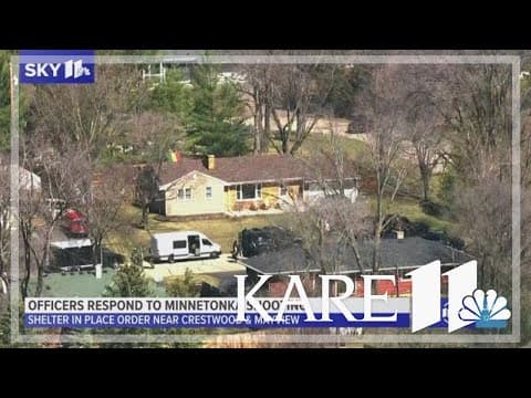 WATCH: Law enforcement on scene of Minnetonka shooting