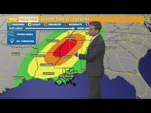 Quiet Monday, but storms return this week