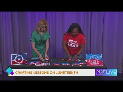 Crafting lessons on Juneteenth