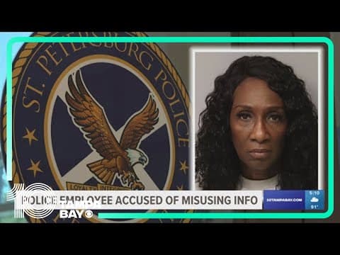 St. Pete Police Department employee arrested for accessing personal data