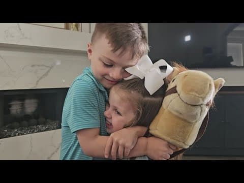 Despite brain tumor, 3-year-old girl wouldn't miss watching big brother in RodeoHouston competition