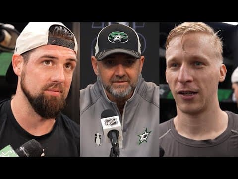 Stanley Cup Playoffs | Dallas Stars speak ahead of April 21 game against Colorado