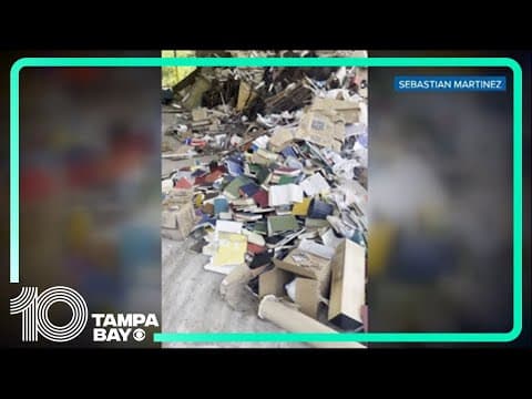 New College of Florida president speaks about finding school books in the dumpster