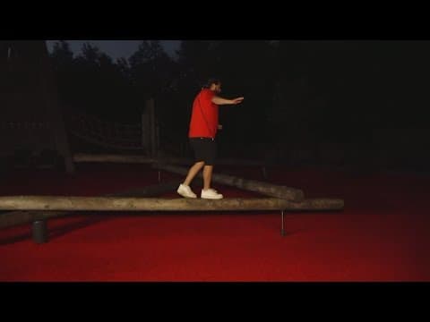 Checking out the Adventure Playground at Aspire