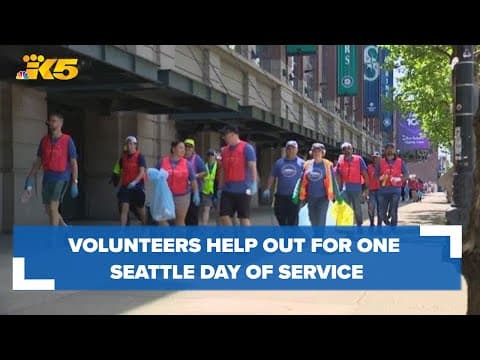 One Seattle Day of Service brings out volunteers across the city