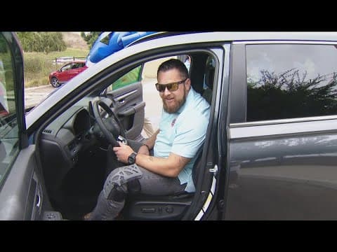 Honda surprises veteran with brand new car