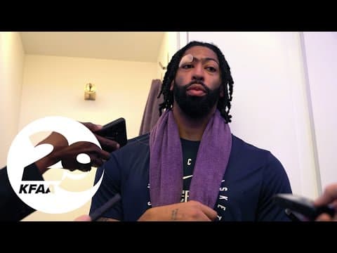 Dallas Mavericks vs. Atlanta Hawks | Anthony Davis, Klay Thompson, Spencer Dinwiddie post-game