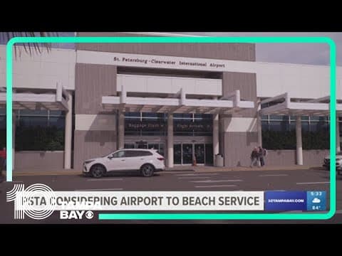 PTSA plans to add public transportation option from St. Pete/Clearwater Airport