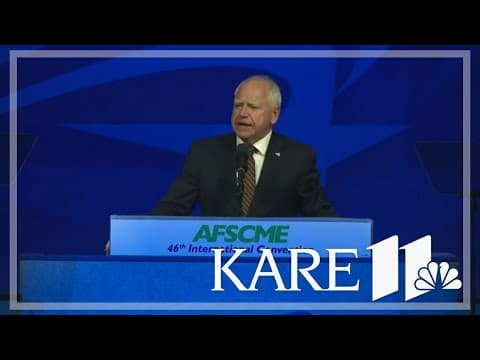 Walz to critics of his military service: 'I'm proud to have served my country'