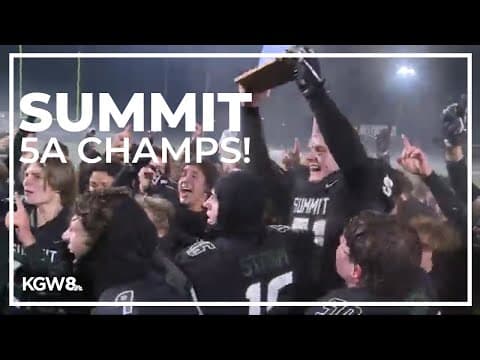 Summit beats Wilsonville for 5A Championship | Friday Night Football