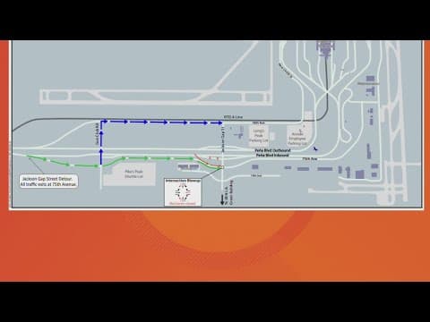 Construction project could impact travel to DIA