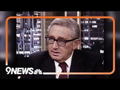 Henry Kissinger, longtime American diplomat, dies at 100