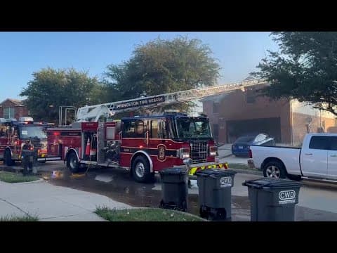 Princeton fire, police respond to structure fire at home, Texas woman reported missing