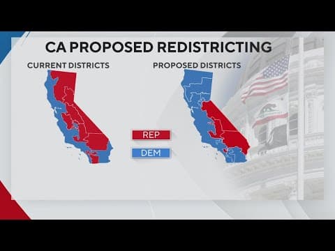 President Trump's redistricting plan expanding