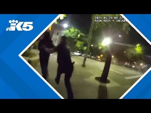SPD body camera video shows arrest of man accused of pointing gun at employees of Belltown business