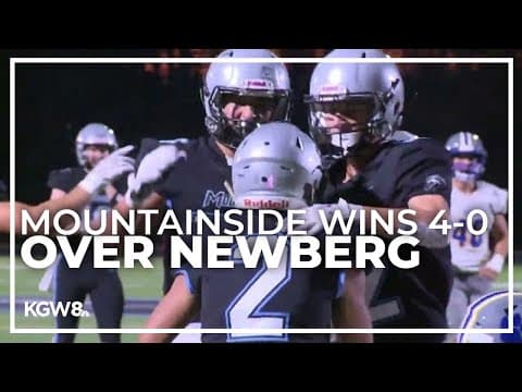 Mountainside moves to 4-0 with win over Newberg | Friday Night Football