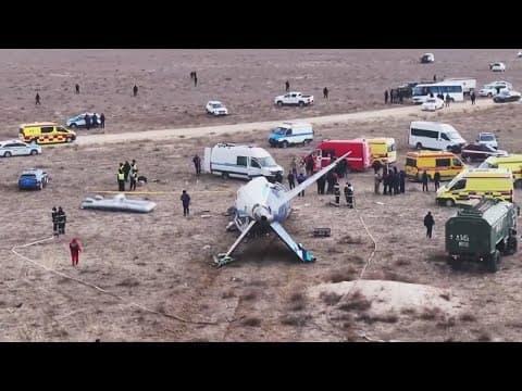 Kazakhstan plane crash survivor describes chaotic Azerbaijan Airlines flight
