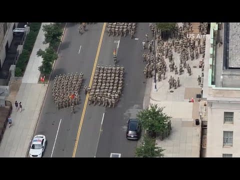 Numerous events being held around the military parade being held in Washington on Saturday