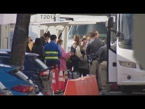 Some migrants transported to San Diego shelters in the initial steps during the asylum process