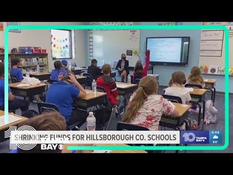 Funds for Hillsborough County schools shrinking