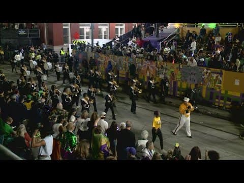 Krewe of Muses Parade Coverage | St. Katharine Drexel Prep Marching Band