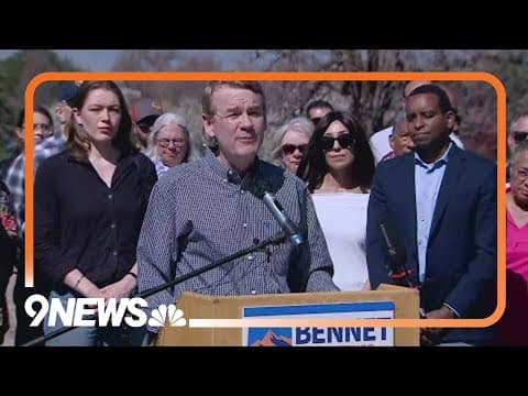 Sen. Michael Bennet will run for governor of Colorado in 2026
