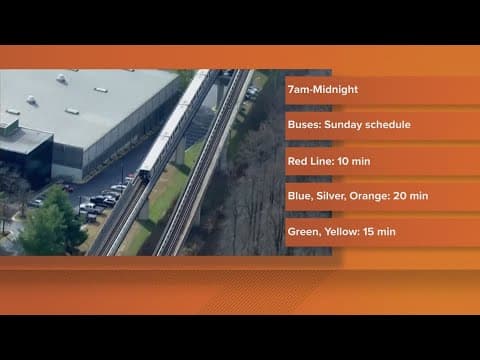 ATTN Metro riders; Memorial Day schedule changes