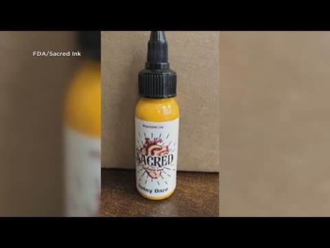 Tattoo ink recall FDA | Certain batches of Sacred Tattoo Ink