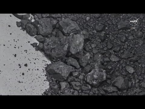 NASA unveils asteroid sample brought back to Earth from deep space