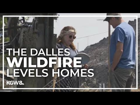 Multiple residents of The Dalles lose homes in wildfire