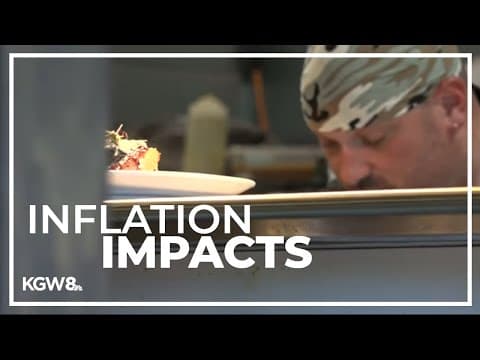 Oregon restaurants feel the pinch from inflation
