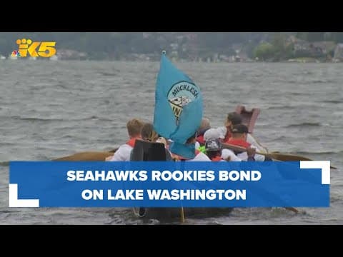 Seahawks rookies bond on Lake Washington