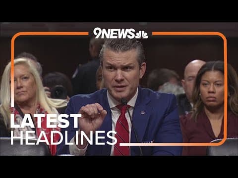 Latest Headlines | Pete Hegseth Confirmed as Defense Secretary