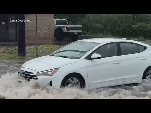 Flash flooding from Washington D.C. to the Northeast