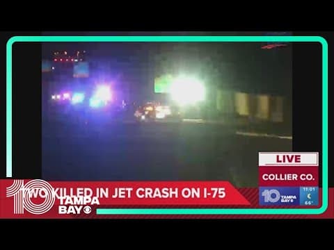 Investigation continues after jet crashes on I-75