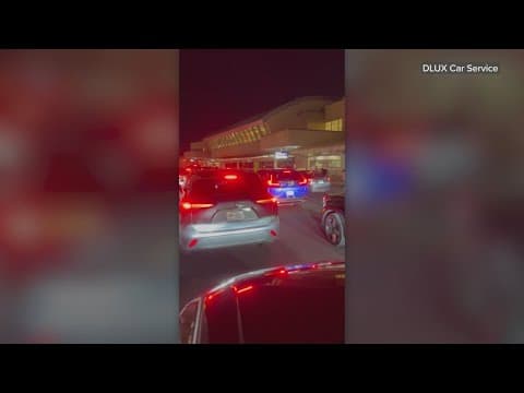 Traffic jam delays travelers by over 2 hours at DFW International Airport